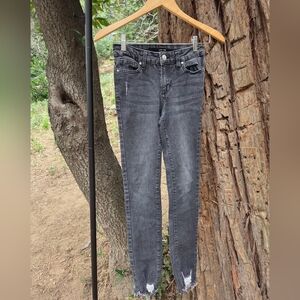 Joes‎ Womens Black Distressed Skinny Jeans